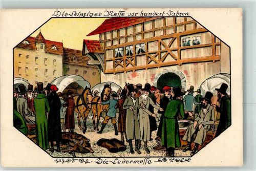 Leipzig Messe vor 100 Jahren Die Ledermesse Nr 9366