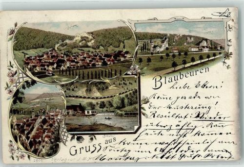 Blaubeuren 1898 Blautopf