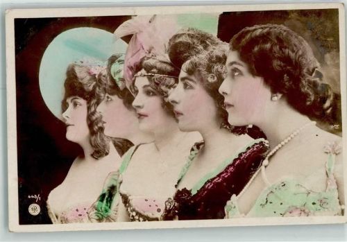 1906 Frauen Jugendstil NPG Nr 443/1