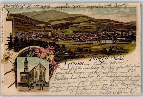 Furth 1900 Pfarrkirche