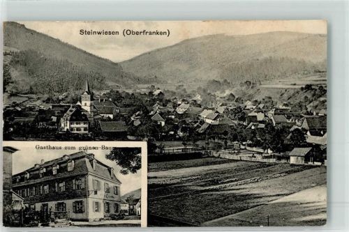 96349 W8645 Steinwiesen - Gasthaus Zum grünen Baum