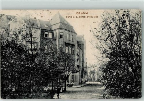Bitterfeld 1918 Binnengärtenstraße