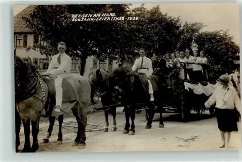 Seesen 1928 500 Jahr-Feier 1928 Festwagen