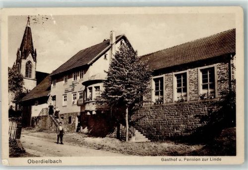 Oberdielbach Gasthaus-Pension zur Linde Ev. Kirche