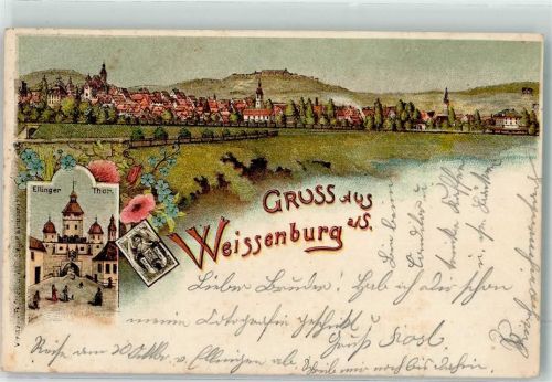 Weißenburg 1897 Ellinger Tor
