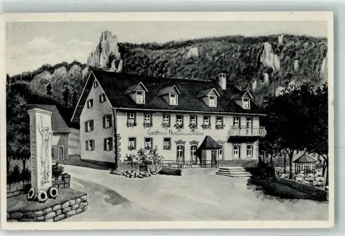 Hausen Gasthaus Pension Zum Adler Joh. B. Heppeler Verlag Pernat