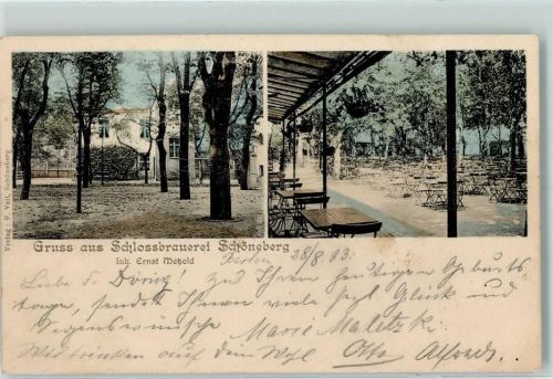 Schöneberg 1903 Schlossbrauerei
