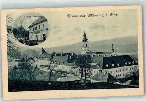 4060 Wilhering 1909 - Gasthaus J. Mayr