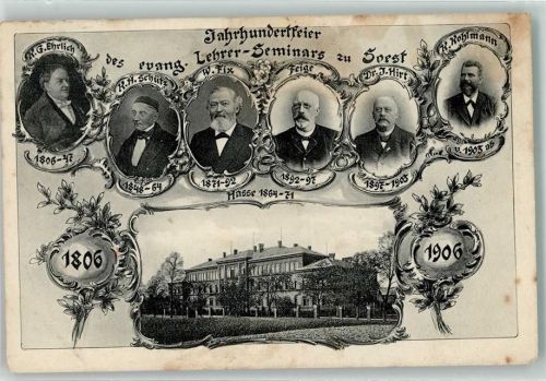 Soest 1806 - 1906 Jahrhundertfeier des ev. Lehrer Seminars