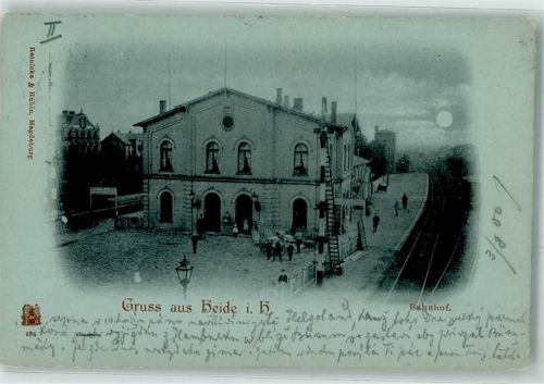 Heide 1900 Bahnhof