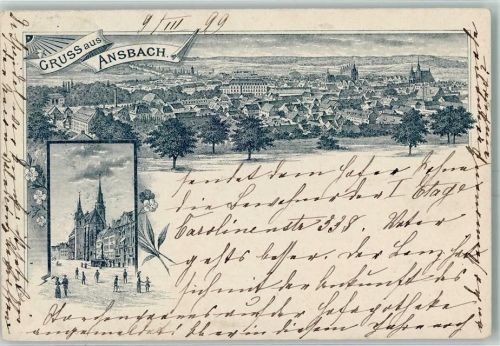 Ansbach 1899 Vorläufer