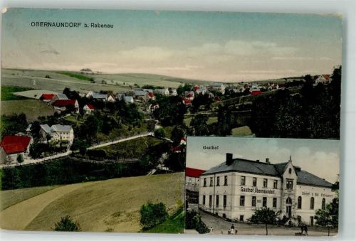 Obernaundorf 1912 Gasthaus Obernaudorf
