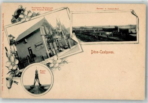 Döse Kugel-Bake Herren- und Damen-Bad Gasthaus zum weissen Schwan