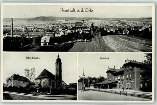 Neustadt Schlosskirche Bahnhof
