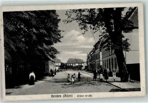 Verden 1916 Grüne Straße