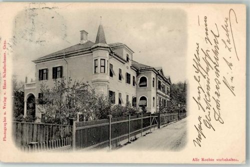 Graz 1920 Wohnhaus Ort lt. Stempel