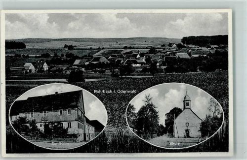 Rohrbach Gasthaus Zur Sonne Kirche Landpost