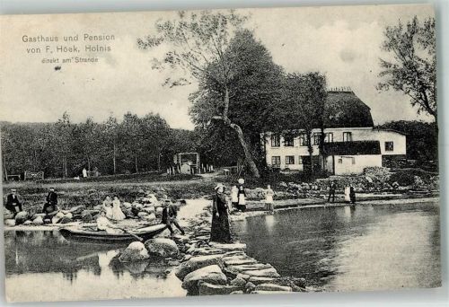 Holnis Gasthaus-Pension Höek Am Strandufer Ruderboot