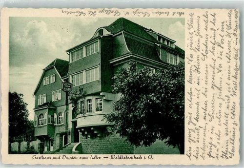Waldkatzenbach Gasthaus Pension Zum Adler