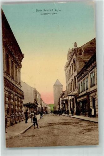 Dvur Králové n Lab 1918 Havlickova ulice