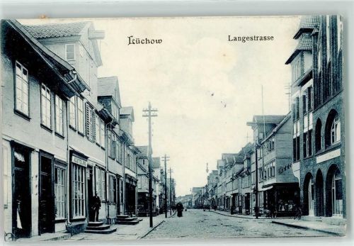 Lüchow 1910 Langestraße