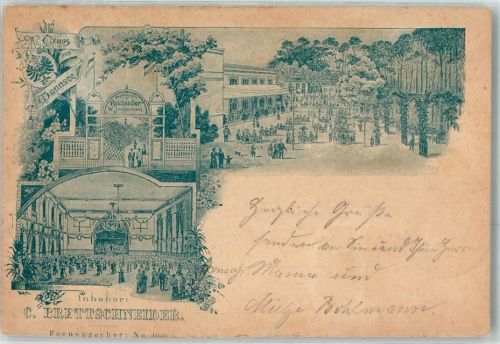 Wannsee 1897 Gasthaus Reichsadler Vorläufer