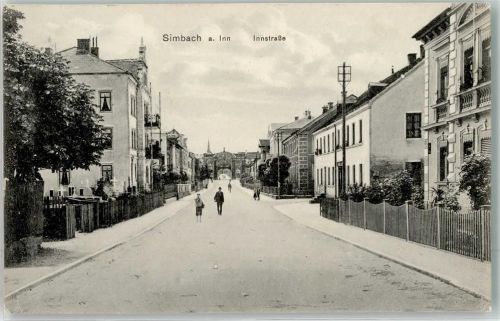 Simbach 1908 Innstraße