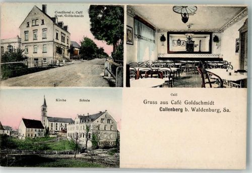 Callenberg Cafe Goldschmidt Gaststube Kirche Schule
