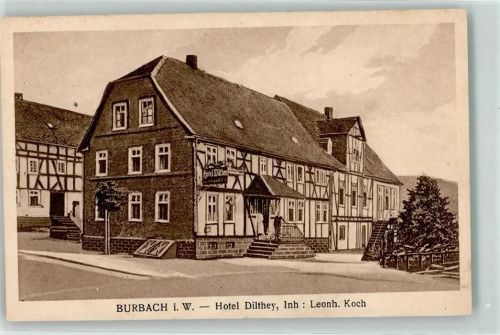 Burbach Hotel Dilthey Leonh. Koch