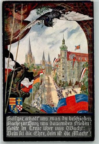 Oldenburg sign. Honegger Max Prof.