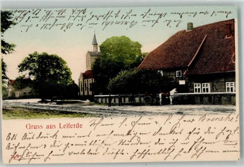 Leiferde 1907 Kirche St. Viti