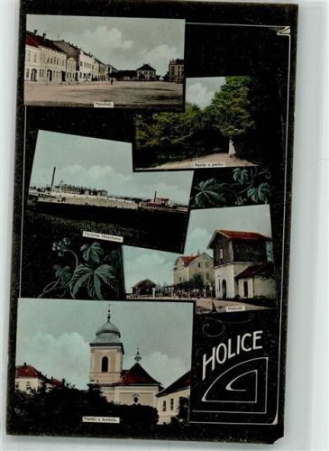 Holice 1911 Kostela Nadrati Parku