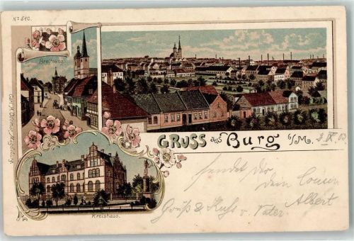 Burg 1903 Kreishaus Breiteweg