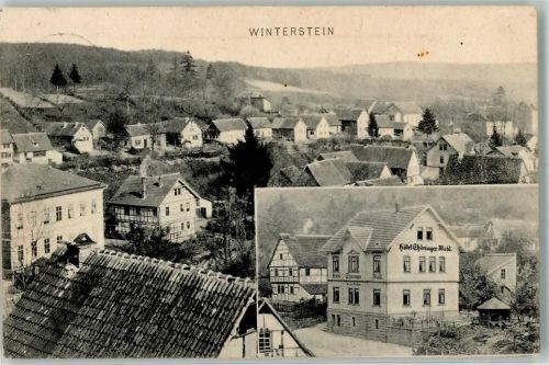 Winterstein 1907 Hotel Thüringer Wald