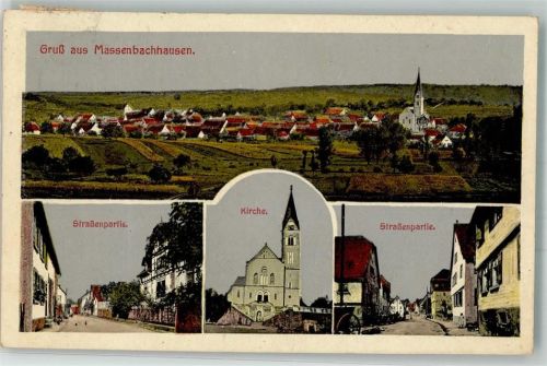 Massenbachhausen 1920 Kirche