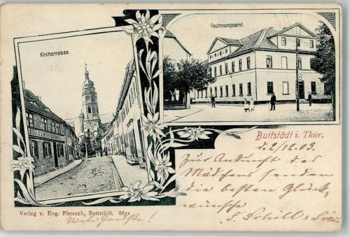 Buttstädt 1903 Kirchstraße Rechnungsamt
