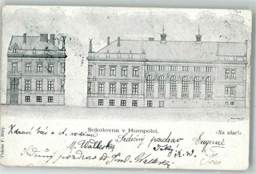 Humpolec 1899 Schule
