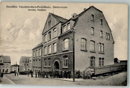 Siebenlehn Deutsche Schuhmacher-Fachschule Gruppenphoto Schuhmacher