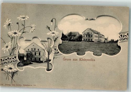 Kleinwelka 1911 Gasthaus Kleinwelka Butterblümchen