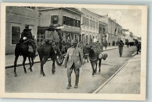 Shkodra Rathaus Hauptstrasse Uniform