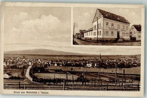 Wehrheim Gasthaus zum Taunus Bahnpost Zug 2014