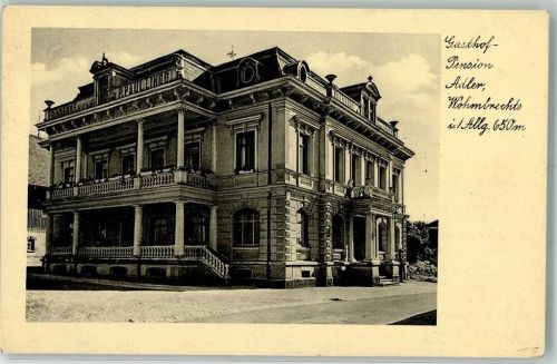 Wohmbrechts Gasthaus-Pension Adler