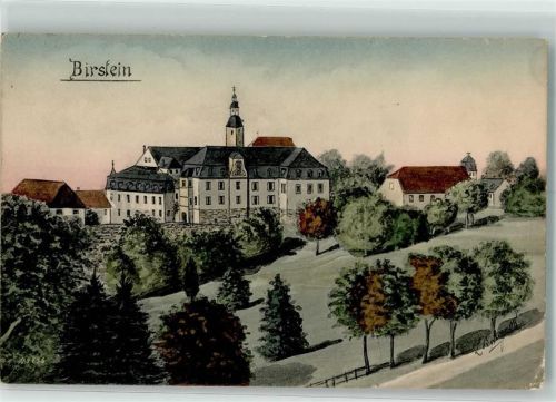 Birstein 1917 Schloß Birstein signiert