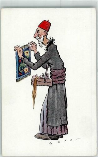 Thessaloniki Little Merchant Teppich sign Goye Nr 263