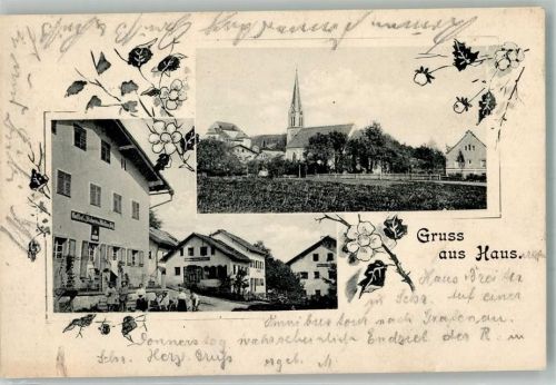 Haus 1904 Gasthaus Pfarrkirche Hl. Herz Jesu