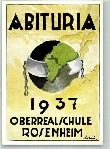 Rosenheim Abitura 1937 Oberrealschule