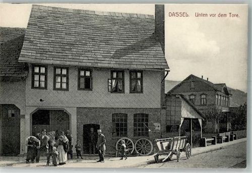 Dassel Unten vor dem Tore Hufschmied Wagenradmacher