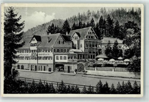 Berneck Pension Waldhorn Oldtimer
