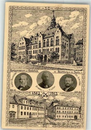 Naumburg 1913 Realgymnasium m. Realschule