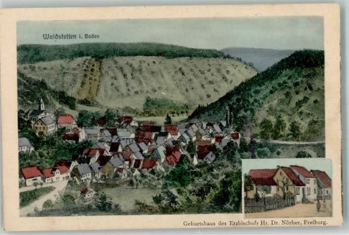 Waldstetten 1915 Geburtshaus d. Erzbischofs Hr. Dr. Nörber